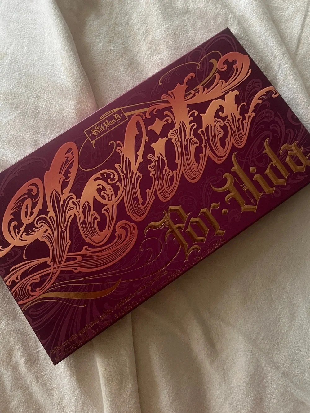 KVD Lolita Por Vida Palette NIB Rare